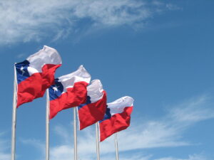 Bandiera del Cile - Libertà in Testa
