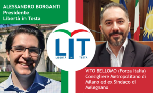 Alessandro Borganti, presidente di Libertà in Testa, intervista Vito Bellomo di Forza Italia
