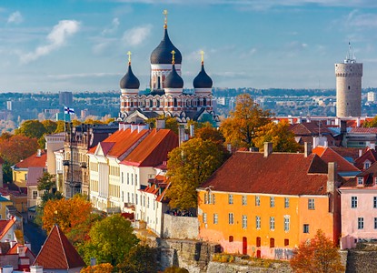 Foto di Tallinn, la capitale dell'Estonia