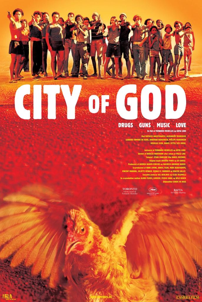 Locandina di City of God di Fernando Meirelles