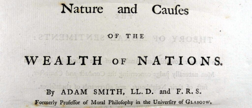 La ricchezza delle nazioni di Adam Smith