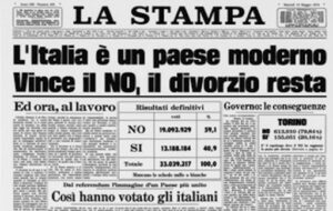 referendum sul divorzio del 13 maggio 1974