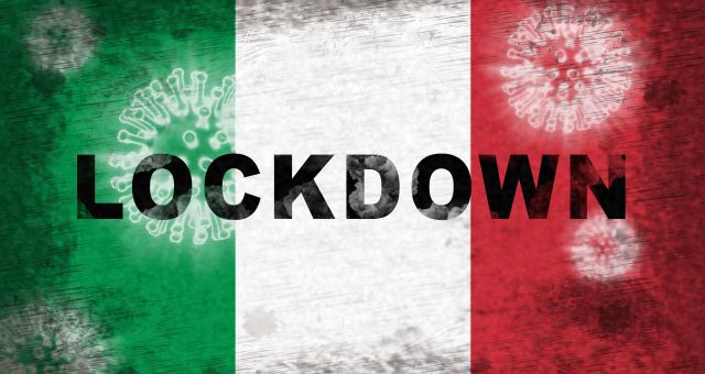 Sentimento pro lockdown in Italia per il Covid 19